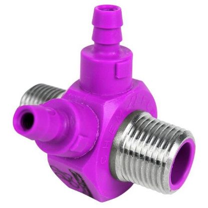Chem-Flex 129117 Dual Injector - Purple
